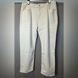 NWT! Staples by The Drop Janine Jeans – Ecru | Regular Fit | 35” Waist